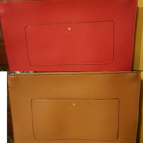 Travanti Handbags - Two Large Clutch Purses